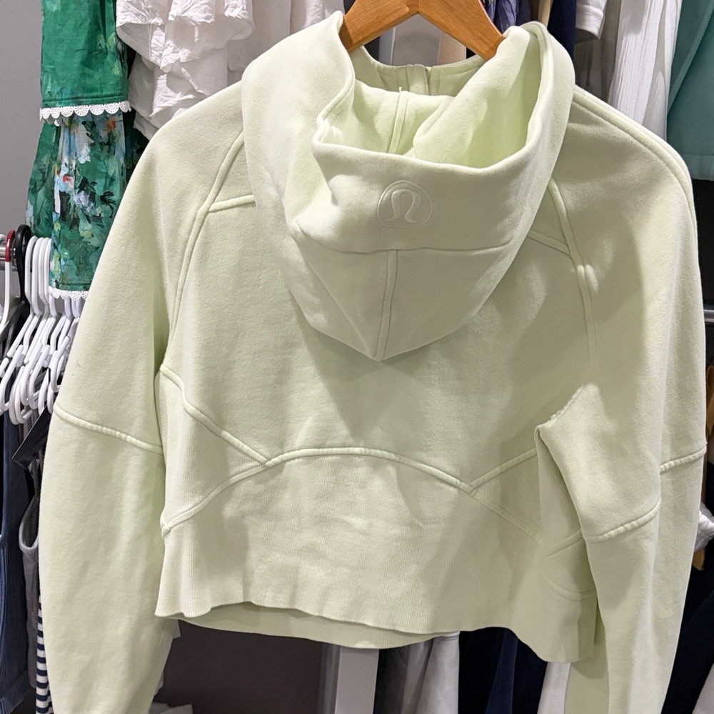 lululemon athletica Pale Green Half-Zip Hoodie - Picture 4 of 4
